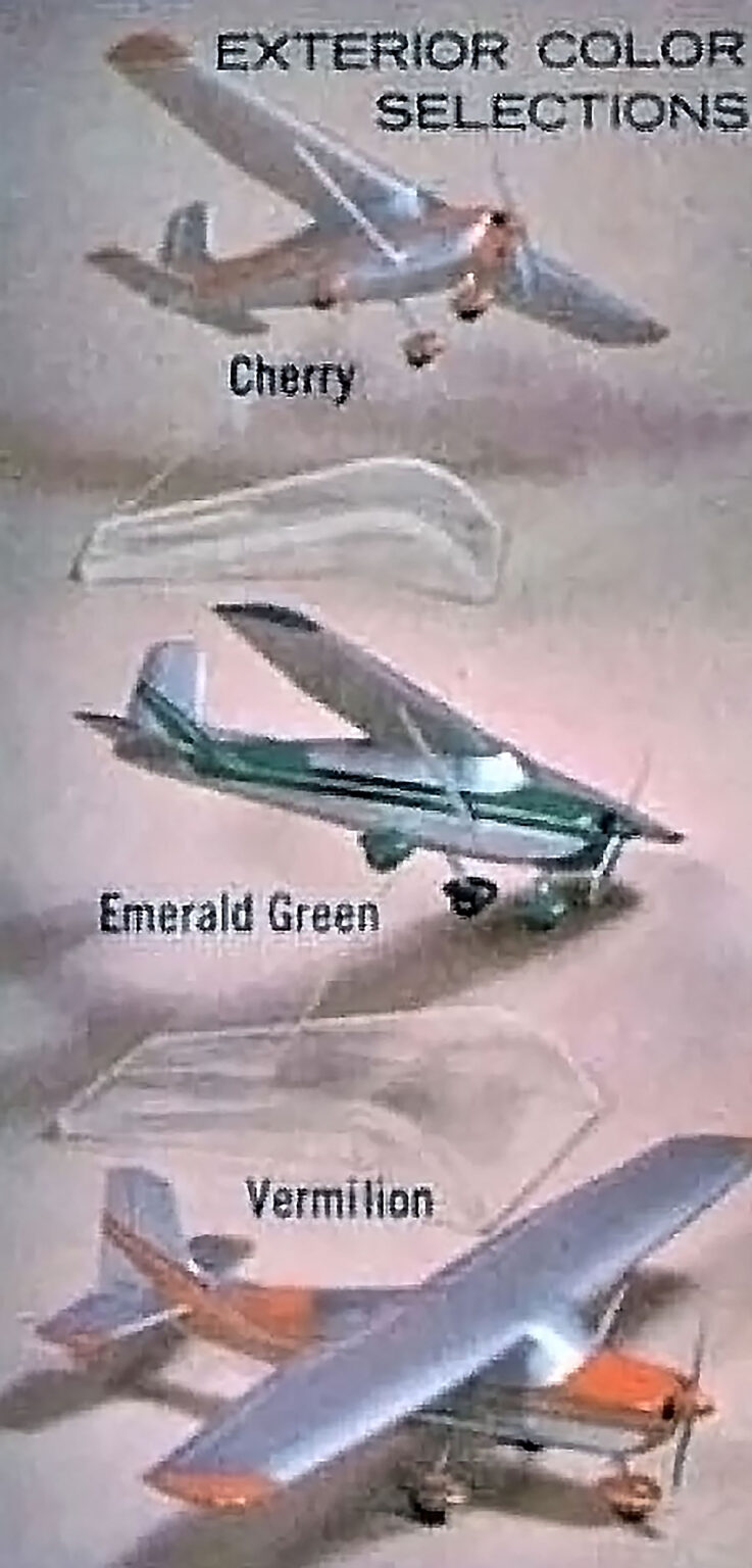 Aircraft Specification 1960 150 Cessna 150152 Club